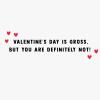 Hallmark Funny Romantic Valentine’s Day Card (Animal Love) for Husband, Wife, Boyfriend, Girlfriend(Cat Hairball)