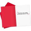 Hallmark Funny Romantic Valentine’s Day Card (Animal Love) for Husband, Wife, Boyfriend, Girlfriend(Cat Hairball)