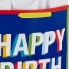 Hallmark Gabby’s Dollhouse 15″ Extra Large Birthday Gift Bag with Tissue Paper (Blue and Pink Rainbow) for Kids, Grandchildren, Friends(Blue)