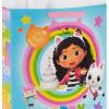 Hallmark Gabby’s Dollhouse 15″ Extra Large Birthday Gift Bag with Tissue Paper (Blue and Pink Rainbow) for Kids, Grandchildren, Friends(Gabby’s Dollhouse)