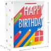 Hallmark Gift Bag Assortment (8 Bags: 3 Small 6″, 3 Medium 9″, 2 Large 13″) Kids Birthday, Good Vibes, Retro Icons(Balloons  Solids  Happy Bday)