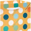 Hallmark Gift Bag Assortment (8 Bags: 3 Small 6″, 3 Medium 9″, 2 Large 13″) Kids Birthday, Good Vibes, Retro Icons(Teal Stripes  Dots  Happy Birthday)