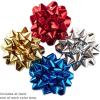 Hallmark Gift Bow Assortment, 12 Count (Gold, Silver, Bronze, White) for Birthdays, Mother’s Day, Weddings, Bridal Showers, Any Occasion(Bright Metallic  12 Count)