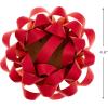 Hallmark Gift Bow Assortment (30, 2 Sizes) Red, White, Pink, Blue, Yellow, Silver, Gold for Christmas, Hanukkah, Birthdays, Weddings, Baby Showers(Kraft Gold  White  Blue  Red  Pink)