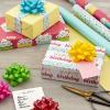 Hallmark Gift Bow Assortment (30, 2 Sizes) Red, White, Pink, Blue, Yellow, Silver, Gold for Christmas, Hanukkah, Birthdays, Weddings, Baby Showers(Red  Pink  Orange  Green  Teal  Yellow)