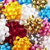 Hallmark Gift Bow Assortment (30, 2 Sizes) Red, White, Pink, Blue, Yellow, Silver, Gold for Christmas, Hanukkah, Birthdays, Weddings, Baby Showers(Red  White  Pink  Blue  Yellow  Silver  Gold)