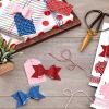 Hallmark Gift Wrapping Accessories (Blue, Red, Pink) 6 Glittery Bows, 12 Matte Gift Tags, 9 Yards of Twine for Birthdays, Christmas, Hanukkah, Valentine’s Day, Weddings, Baby Showers, Assorted