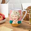 Hallmark Gilmore Girls Mug Set (Lorelai and Rory) Set of 2 Stacking Mugs, Mom Gift for Mother’s Day(Rose Mug)