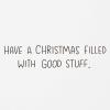 Hallmark Good Mail Cute Christmas Cards (3 Cards with Envelopes: Favorite Bish, Smol-idays, Tons of Tinsel)(Tacos Fun Holiday Cards)