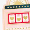 Hallmark Good Mail Pack of 2 Love Cards (Slot Machine and Takeout) 1 Valentines Day Card, 1 Romantic Card for Any Occasion(Slot Machine and Take Out)