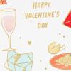 Hallmark Good Mail Pack of 2 Love Cards (Slot Machine and Takeout) 1 Valentines Day Card, 1 Romantic Card for Any Occasion(Slot Machine and Take Out)