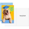 Hallmark Grade School Graduation Cards for Kids (6 Cards with Envelopes) for Preschool, Kindergarten, 6th Grade, 8th Grade and Middle School Graduates(Puppy and Kitten)