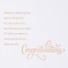 Hallmark Graduation Card (Cap and Gown)(Pink & Gold Success)