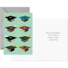 Hallmark Graduation Cards, Amazing (6 Cards with Envelopes)(Graduation Caps  6 Cards with Envelopes)