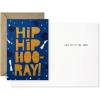 Hallmark Graduation Cards Assortment (12 Cards with Envelopes, 4 Designs) Congrats, Way to Go, Hip Hip Hooray, Grad Cap(Congratulations)