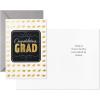 Hallmark Graduation Cards Assortment, Black and Gold, Congratulations Grad (12 Cards and Envelopes, 4 Designs)(Congratulations Grad)