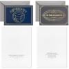 Hallmark Graduation Cards Assortment, Gold Foil Neutrals (16 Cards and Envelopes, 4 Designs)(Black  Blue  Grey and Gold)
