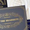 Hallmark Graduation Cards Assortment, Gold Foil Neutrals (16 Cards and Envelopes, 4 Designs)(Black  Blue  Grey and Gold)
