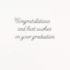 Hallmark Graduation Cards, Best Wishes (4 Cards with Envelopes)(Best Wishes  4 Cards with Envelopes)