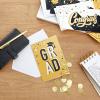 Hallmark Graduation Cards Bulk Assortment, Black and Gold (36 Cards and Envelopes, 6 Designs)(Black and Gold Congrats  36 Cards)