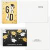 Hallmark Graduation Cards Bulk Assortment, Black and Gold (36 Cards and Envelopes, 6 Designs)(Black and Gold Congrats  36 Cards)