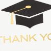 Hallmark Graduation Cards Bulk Assortment, Black and Gold (36 Cards and Envelopes, 6 Designs)(White)