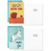 Hallmark Graduation Cards for Kids Bulk Assortment (36 Cards with Envelopes) Pizza, Nachos, Turtle, Cow, Donut for Preschool, Kindergarten, Elementary and More(Orange  Aqua and Ivory)