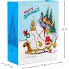 Hallmark Grinch Christmas Gift Bags for Kids (2 Bags: 1 Large 13″, 1 Extra Large 15″) Grinch with Max and Sleigh, Dr. Seuss’ How the Grinch Stole Christmas!(Gift Bags)