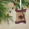 Hallmark Harry Potter Books and Wand Christmas Ornament(Marauder’s Map)
