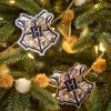 Hallmark Harry Potter Hogwarts Crest 72″ Christmas Garland, Fabric, Gifts for Harry Potter Fans