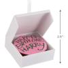 Hallmark Harry Potter Stacked Books with Wand Christmas Ornament,Resin, 2.23 x 2.75 x 2.28 inches, (0002HCM9130)(Birthday Cake)
