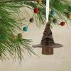 Hallmark Harry Potter Stacked Books with Wand Christmas Ornament,Resin, 2.23 x 2.75 x 2.28 inches, (0002HCM9130)(Sorting Hat)
