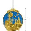 Hallmark Harry Potter Winged Key Christmas Ornament, Metal(Hogwarts)