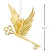 Hallmark Harry Potter Winged Key Christmas Ornament, Metal(Key)