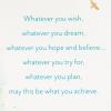 Hallmark High School Graduation Card (Believe in Yourself)(Believe in Yourself)