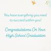 Hallmark High School Graduation Card (Believe in Yourself)(Believe in Yourself)