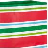 Hallmark Image Arts 11″ Large Christmas Gift Bags (6 Bags Penguins, Stripes, Peppermints) for Kids, Coworkers, Teachers