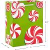Hallmark Image Arts 8″ Medium Christmas Gift Bags (8 Bags: Mittens, Snowmen, Christmas Trees, Peppermint Candy) for Kids, Teachers, Coworkers