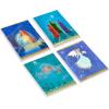Hallmark Image Arts Boxed Religious Christmas Cards Assortment, Painted Nativity (4 Designs, 24 Cards and Envelopes)