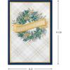 Hallmark Image Arts Christmas Boxed Cards Assortment, Elegant Lettering (4 Designs, 24 Cards with Envelopes)(Classic Plaid Holiday Card Assortment)