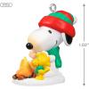 Hallmark Keepsake 1.02″ Mini Christmas Ornament 2024, Peanuts Winter Fun With Snoopy, Gifts for Peanuts Fans(2024 Winter Fun with Snoopy)