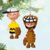 Hallmark Keepsake 1.02″ Mini Christmas Ornament 2024, Peanuts Winter Fun With Snoopy, Gifts for Peanuts Fans(Peanuts Gang Playing Catch)
