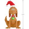 Hallmark Keepsake 1.25″ Mini Christmas Ornament 2025, Dr. Seuss’s How The Grinch Stole Christmas! Merry Max, Christmas Movie Gifts(Merry Max)