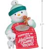 Hallmark Keepsake Christmas Ornament 2022, Hallmark Channel Movie Time Snowman(2022 Hallmark Movie Snowman)