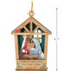 Hallmark Keepsake Christmas Ornament 2023, A Child is Born Nativity, Papercraft, Religious Gift(A Child is Born)