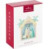 Hallmark Keepsake Christmas Ornament 2023, A Child is Born Nativity, Papercraft, Religious Gift(For Unto You)