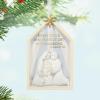 Hallmark Keepsake Christmas Ornament 2023, A Child is Born Nativity, Papercraft, Religious Gift(Gift from Above)
