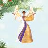 Hallmark Keepsake Christmas Ornament 2023, Angel of Adoration, Religious Gifts(Angel of Exultation)