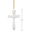 Hallmark Keepsake Christmas Ornament 2023, Porcelain Cross, God’s Love Never Fails, Religious Gifts(God’s Love Never Fails)