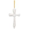 Hallmark Keepsake Christmas Ornament 2023, Porcelain Cross, God’s Love Never Fails, Religious Gifts(God’s Love Never Fails)